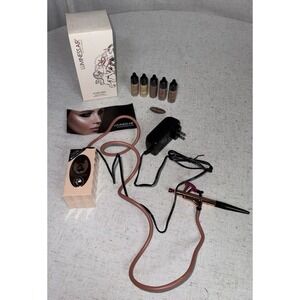 Luminess Icon Pro Airbrush System w/ 5 NEW Sealed Airbrush Foundation Cosmetics
